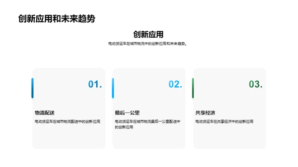 电动货运车：物流新篇章