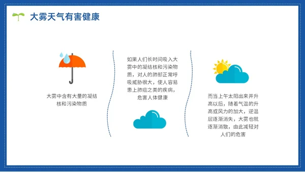 蓝色水彩简约世界气象日节日庆典PPT课件