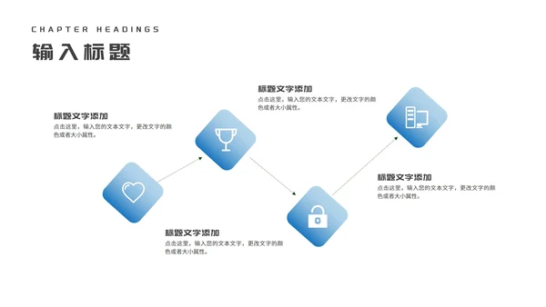 简约风蓝色办公大楼企业宣传汇报PPT模板