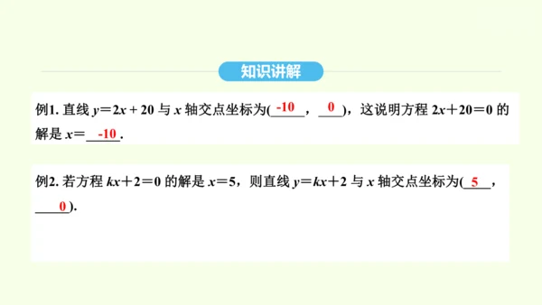 19.2.3一次函数与方程、不等式课件（共36张PPT） 2025年春人教版数学八年级下册