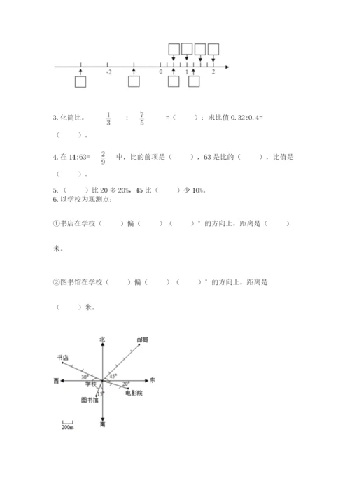 兴安县六年级下册数学期末测试卷及完整答案1套.docx