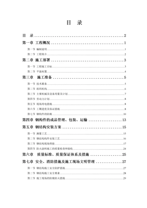 钢结构夹层施工方案.docx