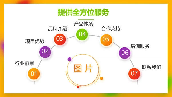 炫彩大气校园招聘会动态PPT模板