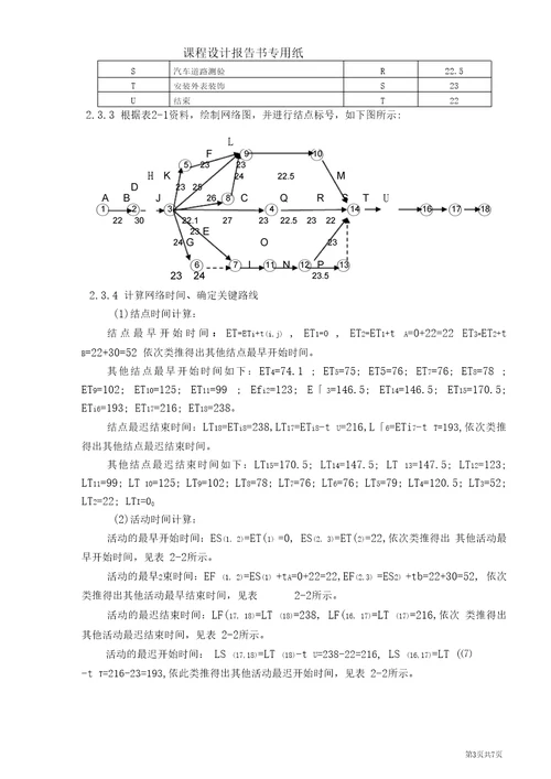 运营管理生产与运作管理课程设计