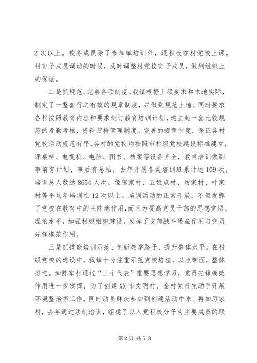 村级党校建设调研报告 (4).docx