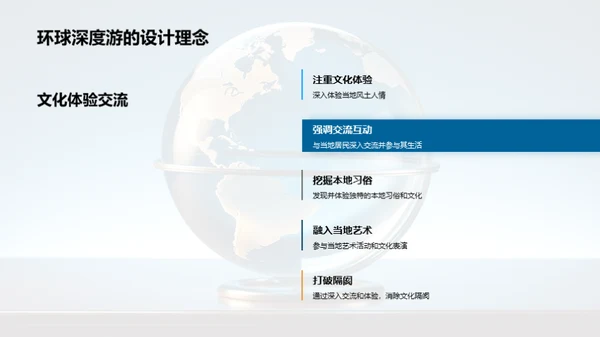 深度环游，文化体验者