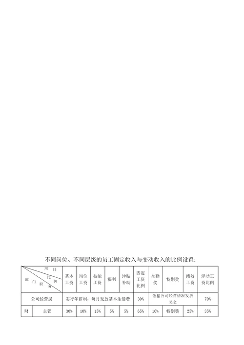 科技公司薪酬体系设计方案