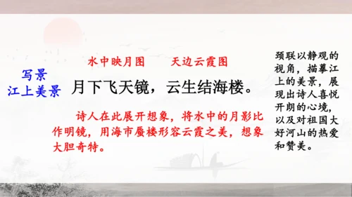 13 唐诗五首《使至塞上》《渡荆门送别》《钱塘湖春行》课件