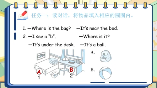 Unit 1 My classroom 复习课件（单词+句型+语法+语音+阅读指导）（共95张PPT