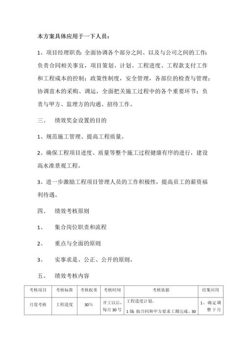 园林绿化公司工资与绩效考核方案.docx