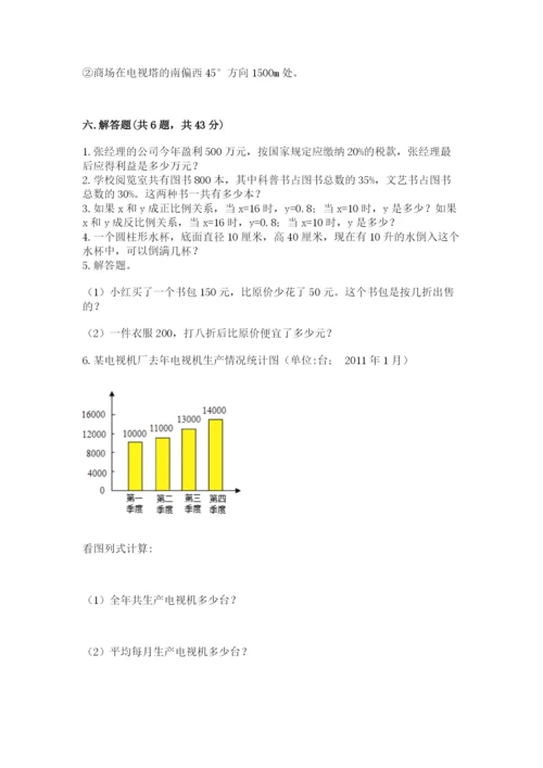 冀教版小升初数学模拟试卷及参考答案（轻巧夺冠）.docx