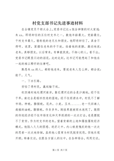 村党支部书记先进事迹材料 (15).docx