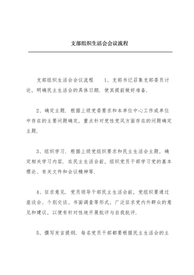 支部组织生活会会议流程.docx