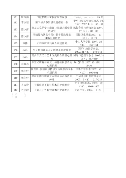 度发表科研论文统计.docx