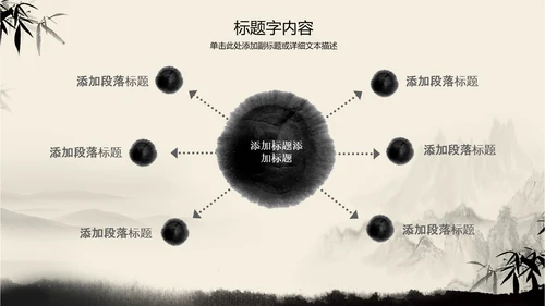 古典复古意境中国风动态ppt动态模版