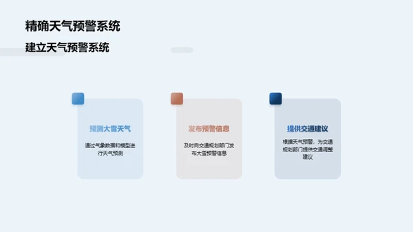 大雪天气交通影响