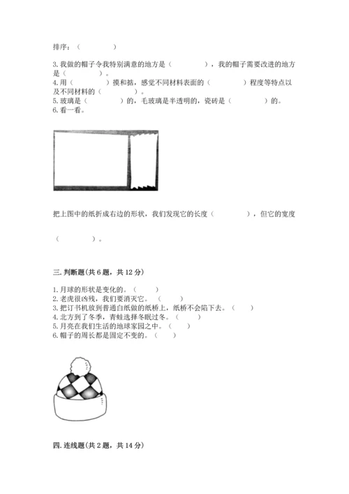 教科版科学二年级上册《期末测试卷》【原创题】.docx