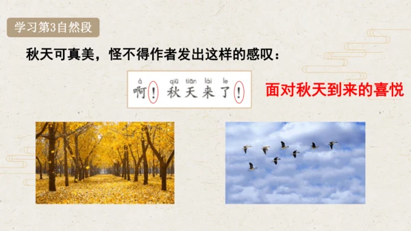 课文1 秋天  课件