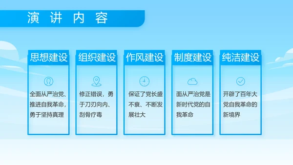 蓝色八一海军工作总结汇报动态PPT