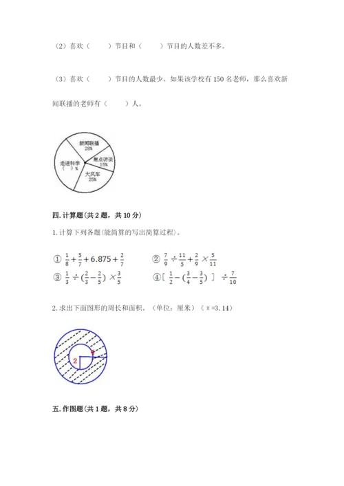 人教版数学六年级上册期末考试卷带答案（综合卷）.docx