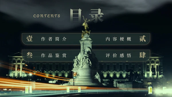 名著导读伦敦的《雾都孤儿》PPT模板