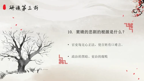 高一语文下册窦娥冤插画高一语文下册课件