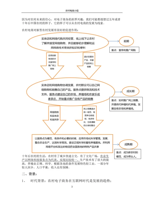 农村电商创业计划书.docx