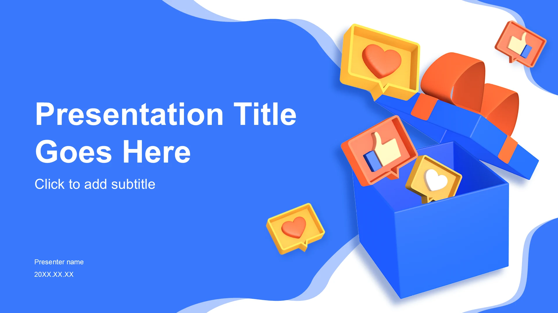 蓝色商务风产品功能体验满意度展示PPT主题