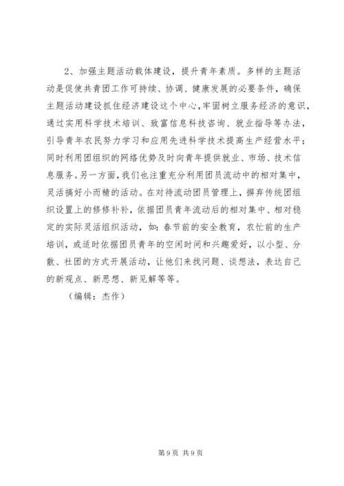 发挥团组织作用调研报告 (2).docx