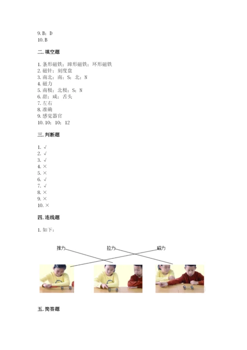 教科版小学科学二年级下册 期末测试卷（b卷）.docx