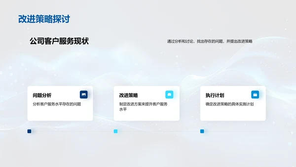 客户体验优化述职报告PPT模板