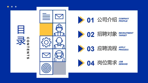 企业招聘会招贤纳士PPT模板