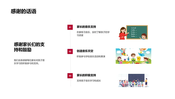 一年级音乐学习成果PPT模板