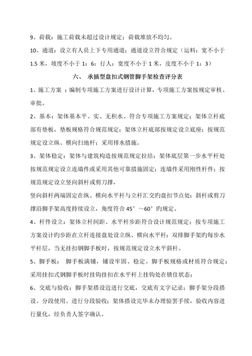 优质建筑综合施工安全检查内容.docx