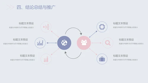 文艺渐变色毕业论文答辩通用PPT模板