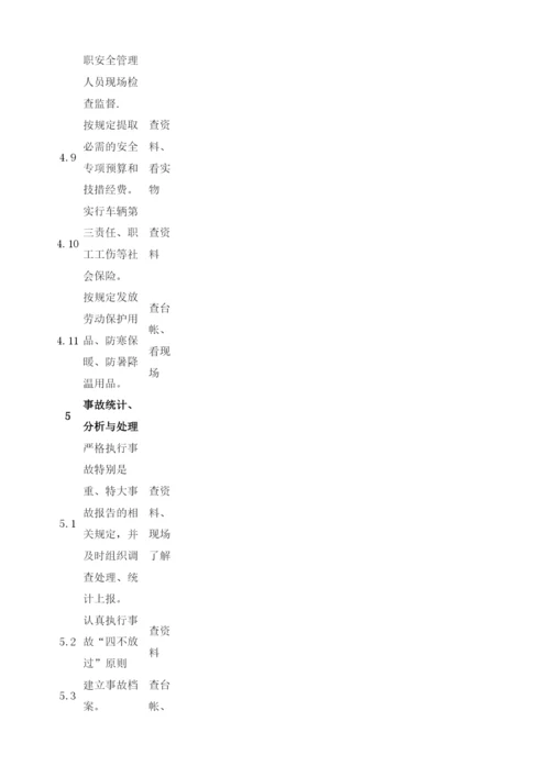 工业企业安全管理检查表.docx