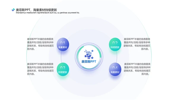 简约风蓝绿房地产行业咨询报告