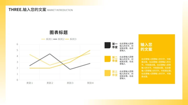 黄色简约风课业汇报总结PPT模板