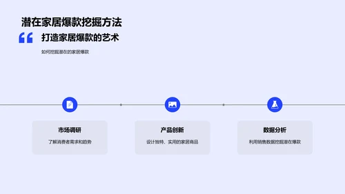 双十二家居销售策划PPT模板