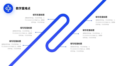 蓝色微立体形状教学设计课件教师说课PPT