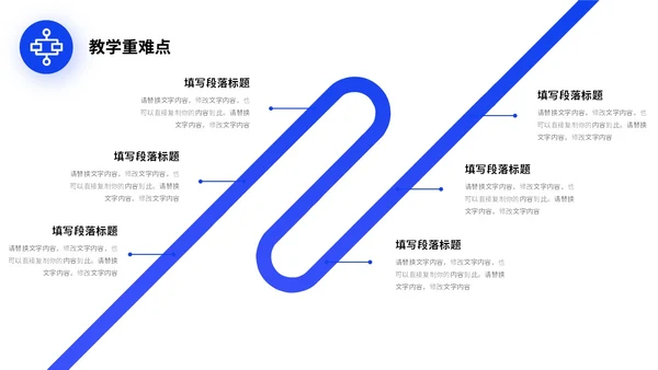 蓝色微立体形状教学设计课件教师说课PPT