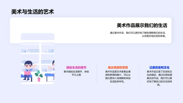 美术教学实践PPT模板