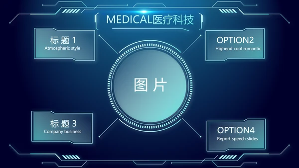 医院医疗科技信息化管理工作总结报告计划动态PPT模板