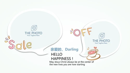 唯美致青春毕业纪念册动态PPT模板