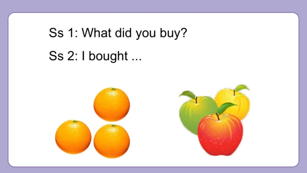 Module 2 Unit 1  What did you buy? 课件(共37张PPT)