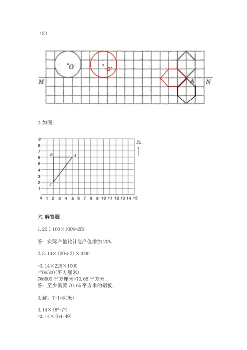 人教版六年级上册数学期末测试卷必考题.docx