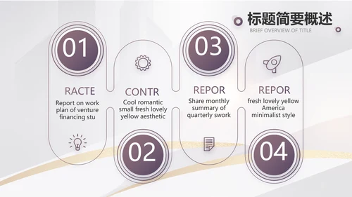 大气创意项目可行性报告动态PPT