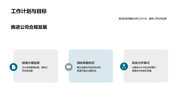 法务部门策略展望