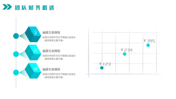微粒体蓝色系工作总结通用PPT模板