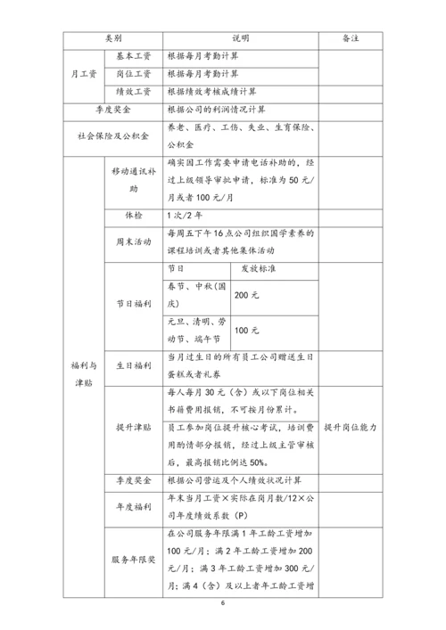 00-【通用】有限公司薪酬福利管理制度.docx